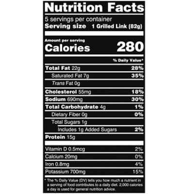 Carando Sausage Italian Mild - 19 OZ - Image 3