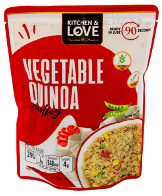 Kitchen And Love Quinoa Golden Vegetable - 8 OZ - Image 1