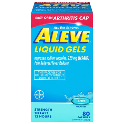 Aleve Liquid Gels Arthritis 80s 2dz - 80 CT - Image 3