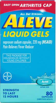 Aleve Liquid Gels Arthritis 80s 2dz - 80 CT - Image 2