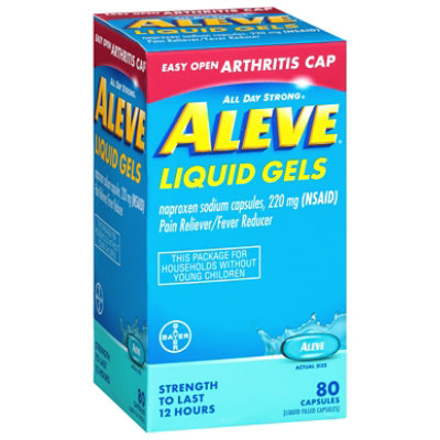 Aleve Liquid Gels Arthritis 80s 2dz - 80 CT - Image 1