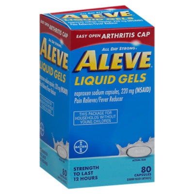 Aleve Liquid Gels Arthritis 80s 2dz - 80 CT