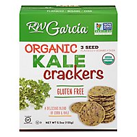 R. W. Garcia 3 Seed Kale Crackers - 5.5 Oz - Image 3