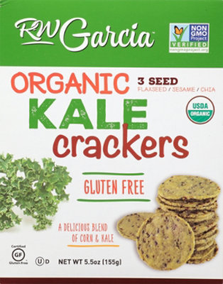 R. W. Garcia 3 Seed Kale Crackers - 5.5 Oz - Image 6