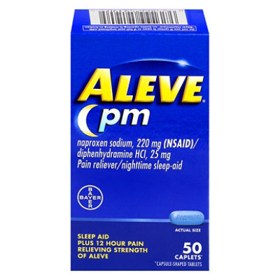 Aleve Pm Caplets 50s 2dz - 50 CT - Image 3