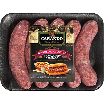 Carando Sausage Bratwurst Original - 19 OZ - Image 2