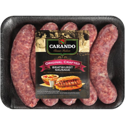 Carando Sausage Bratwurst Original - 19 OZ
