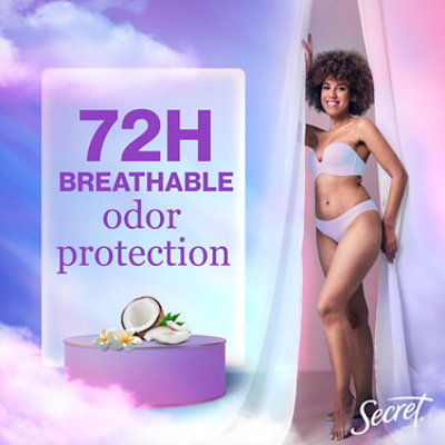 Secret Antiperspirant Deodorant Invisible Solid Stick Coconut - 2.6 Oz - Image 5