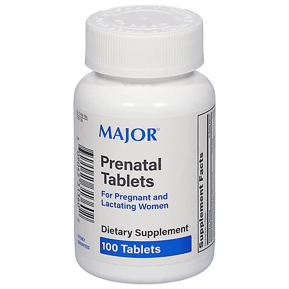 Major Prenatal Tablets - 100 CT