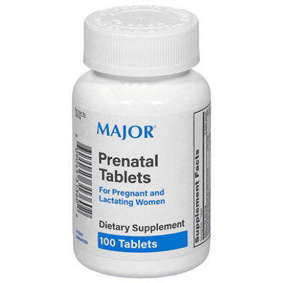 Major Prenatal Tablets - 100 CT