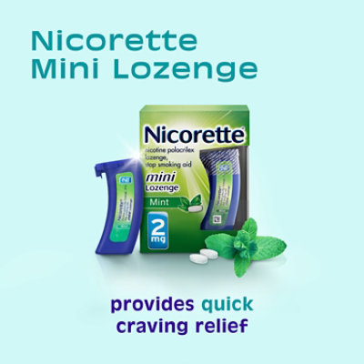 Nicorette Mini Loz 2mg - 20 CT - Image 2