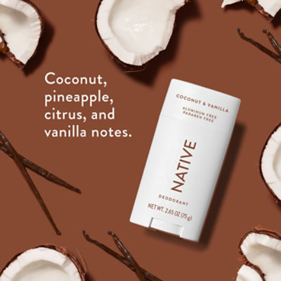 Native Coconut & Vanilla Deodorant - 2.65 Oz - Image 3