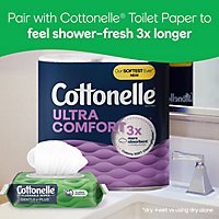 Cottonelle GentlePlus Flushable Wet Wipes with Aloe & Vitamin E Flip-Top Packs - 8-42 CT - Image 8