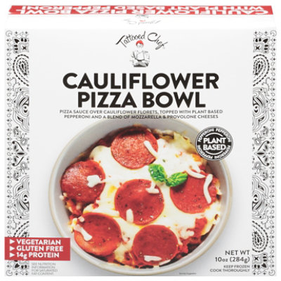 Tattooed Chef Cauliflower Pizza Bowl - 10 Oz - Image 3