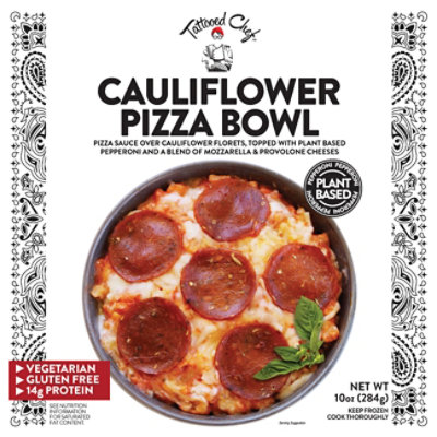 Tattooed Chef Cauliflower Pizza Bowl - 10 Oz - Image 1