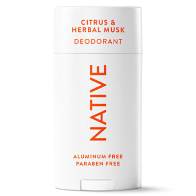 Native Citrus & Herbal Musk Deodorant - 2.65 Oz