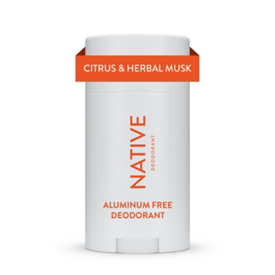 Native Citrus & Herbal Musk Deodorant - 2.65 Oz - Image 1