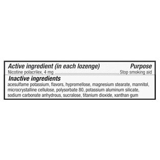 Nicorette Coated Lozenge Ice Mint 4mg - 20 CT - Image 7