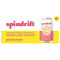 Spindrift Pink Lemonade Sparkling Water - 8-12 FZ - Image 3