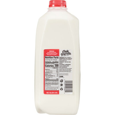 Oak Farms Whole Milk - 0.5 Gallon - Image 2