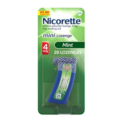 Nicorette Mini 4mg - 20 CT