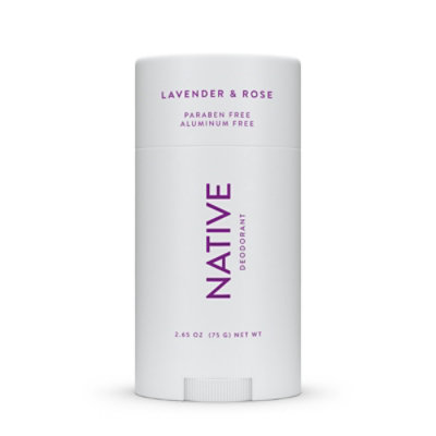Native Lavender & Rose Deodorant - 2.65 Oz - Image 2