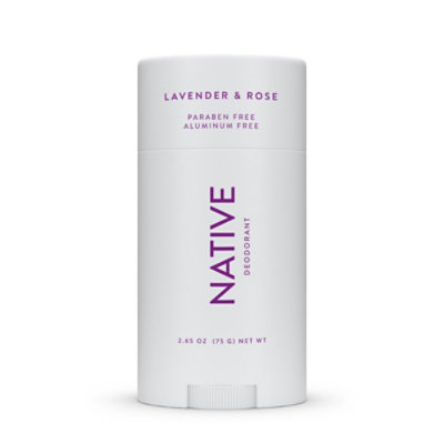 Native Lavender & Rose Deodorant - 2.65 Oz - Image 2