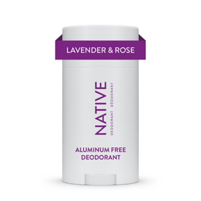 Native Lavender & Rose Deodorant - 2.65 Oz
