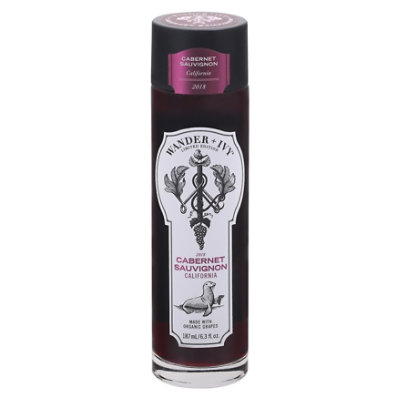 Wander + Ivy Organic Cabernet Sauvignon Red Wine - 187 Ml - Image 3