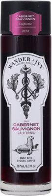 Wander + Ivy Organic Cabernet Sauvignon Red Wine - 187 Ml - Image 2