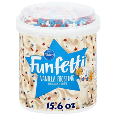 Pillsbury Stars And Stripes Funfetti Frosting - EA - Image 2