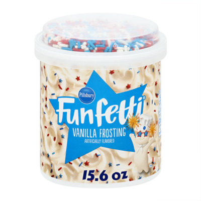 Pillsbury Stars And Stripes Funfetti Frosting - EA