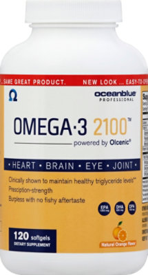 Ocean/b Pro Omega3 2100glcp120 - 120 CT - Image 2