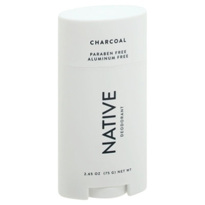 Native Charcoal Deodorant - 2.65 Oz