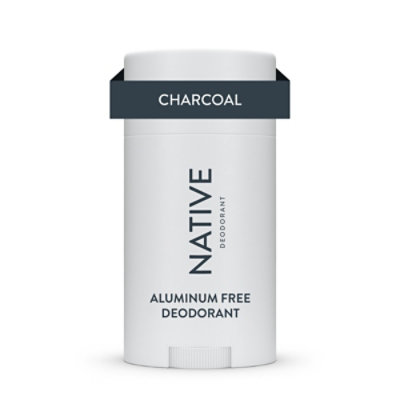 Native Charcoal Deodorant 2.65 Oz Andronico's