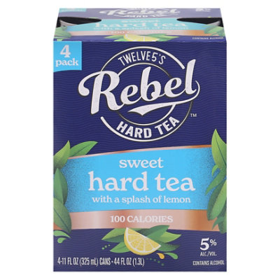 Rebel Sweet Hard Tea Can - 4-11 Fl. Oz. - Image 3