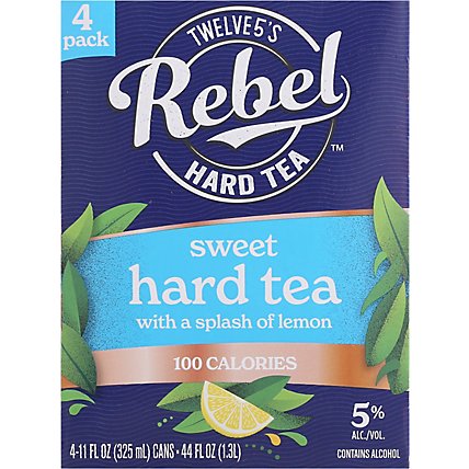 Rebel Sweet Hard Tea Can - 4-11 Fl. Oz. - Image 5