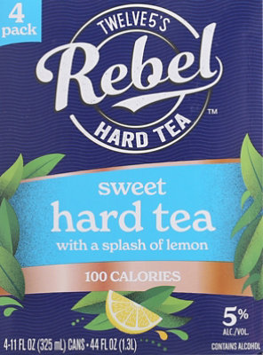 Rebel Sweet Hard Tea Can - 4-11 Fl. Oz. - Image 2