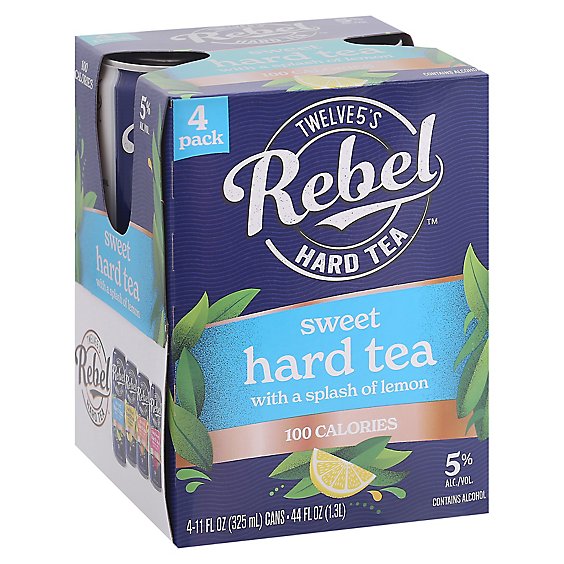 Rebel Sweet Hard Tea Can - 4-11 Fl. Oz.
