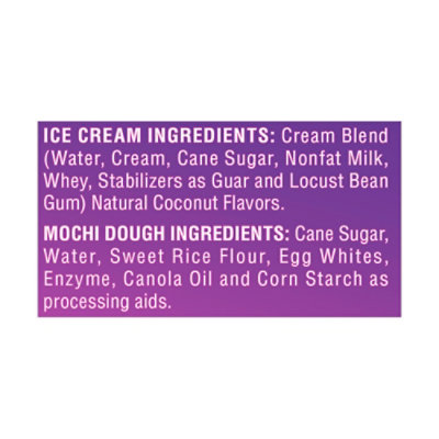 My Mochi Coconut Premium Ice Cream 6 Count Jewel Osco