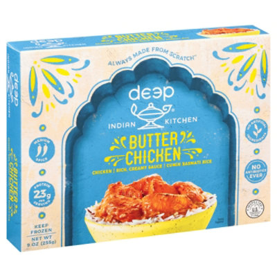 Deep Indian Kitchen Butter Chkn W Rice - 9 OZ - Image 1