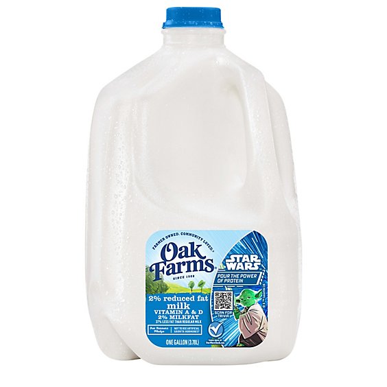 Oak Farms 2% Reduced Fat Milk - 1 Gallon