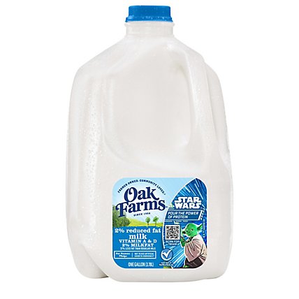 Oak Farms 2% Reduced Fat Milk - 1 Gallon - Image 1