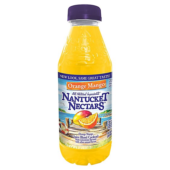 Nantucket Nectars Orange Mango Juice - 15.9 Fl. Oz.