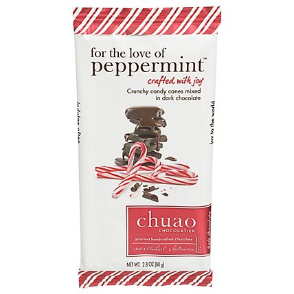 Chuao Peppermint Chocolate Bar - 2.8OZ - Image 1