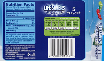 Wrigley Theater Box Livesaver Gummies - 3.5OZ - Image 3