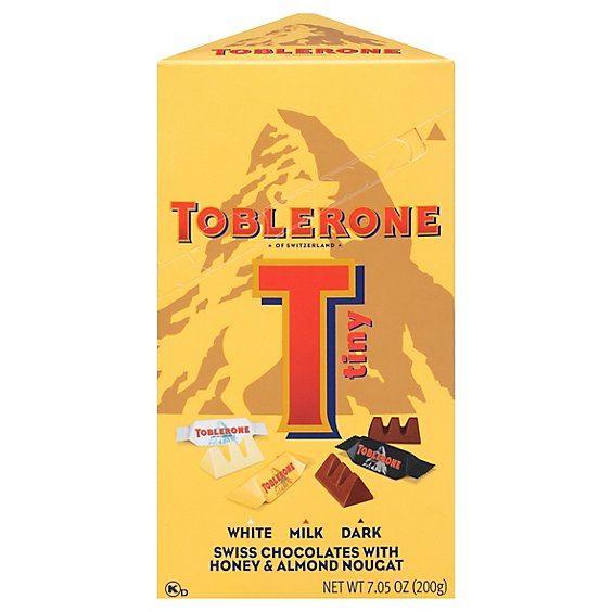 Toblerone Tiny 3 Flavor Mix Chocolate - 7.05 Oz