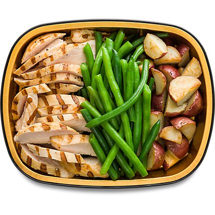 ReadyMeals Grilled Chicken Roasted Potatoes & Green Beans Family Meal - EA - Image 1