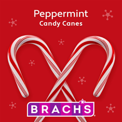 Brach's Peppermint Holiday Candy Canes - 12 Count - Image 2