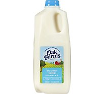 Oak Farms 1% Lowfat Milk With Vitamin A And D - 0.5 Gallon